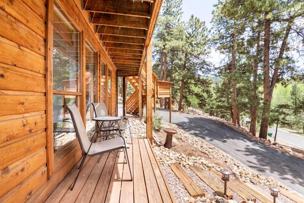 Private Hot Tub Overlooking Pikes Peak Woodland Park Kültér fotó